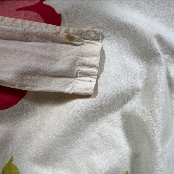 Vintage Floral Botanical Hostess Half Apron Kitchen Cooking Baking - Picture 11 of 13